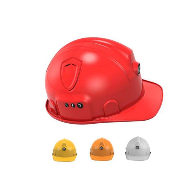 智能安全帽2506人员定位抗摔脱帽撞击温度报警头盔安全防护