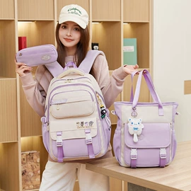 休闲背包;小学书包;中大学生书包