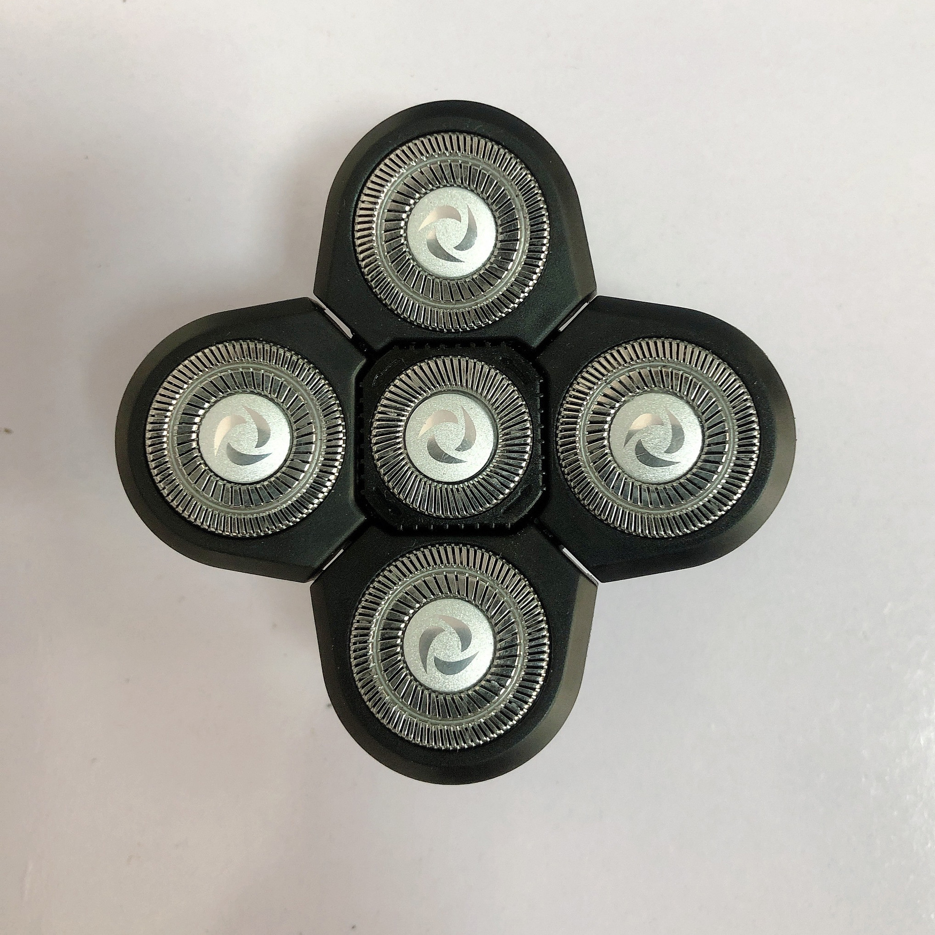 剃须刀水洗五刀头剃光头配件 旋转式刀头刀网精钢材质不生锈|ms