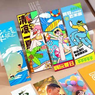 纸质书签来图定制流苏书签可爱中式风定做跨境货源源头工厂学校用