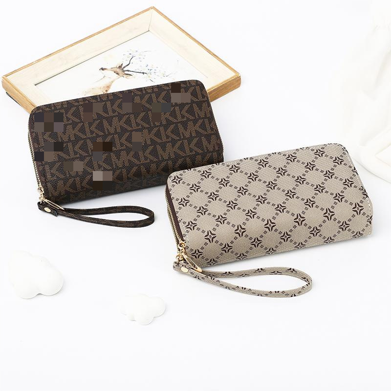 Cross-border 2025 New Women's Wallet Long High-end Sense Clutch European and American Fashion Presbyterian Wallet Coin Purse for Women