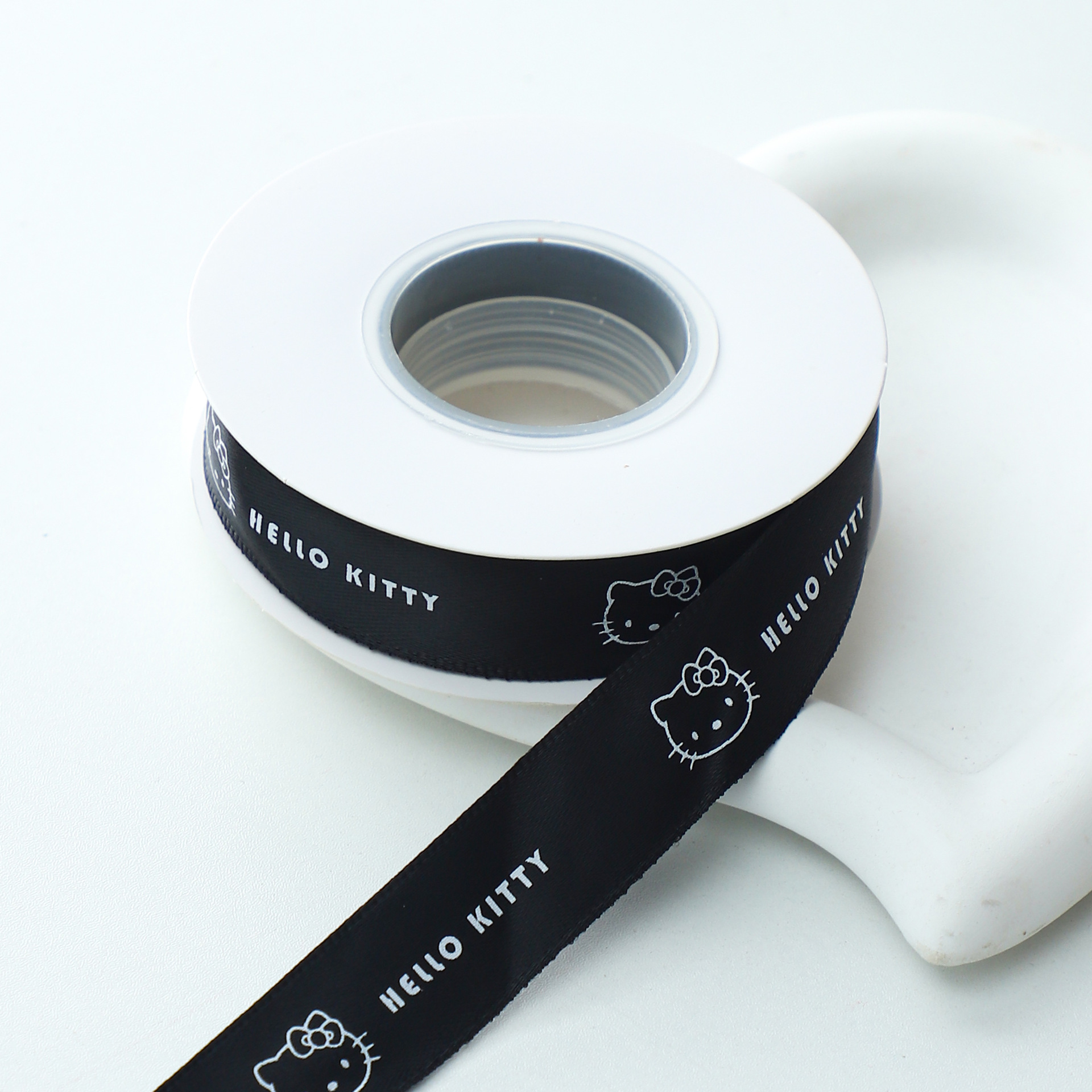 Siete colores cordier adorable Kitty cinta de embalaje de flores cinta DIY hecha a mano arco floral cinta de decoración