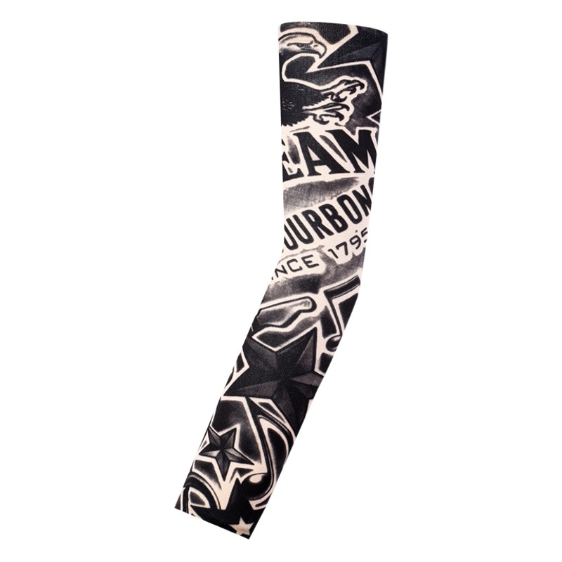 Tattoo-Covering Sleeves, Flower Arm Sleeves, Tattooing Sleeves for Men and Women, Summer Outdoor Cycling and Driving, Sun Protection Arm Sleeves, Can Be Packaged and Combined