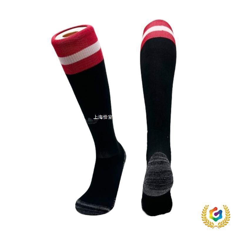 ∷2526 Club Football Socks Men's Long Tube Socks for Youth Professional Competition Adult Sweat-Absorbent Wear-Resistant Non-Slip Sports Socks