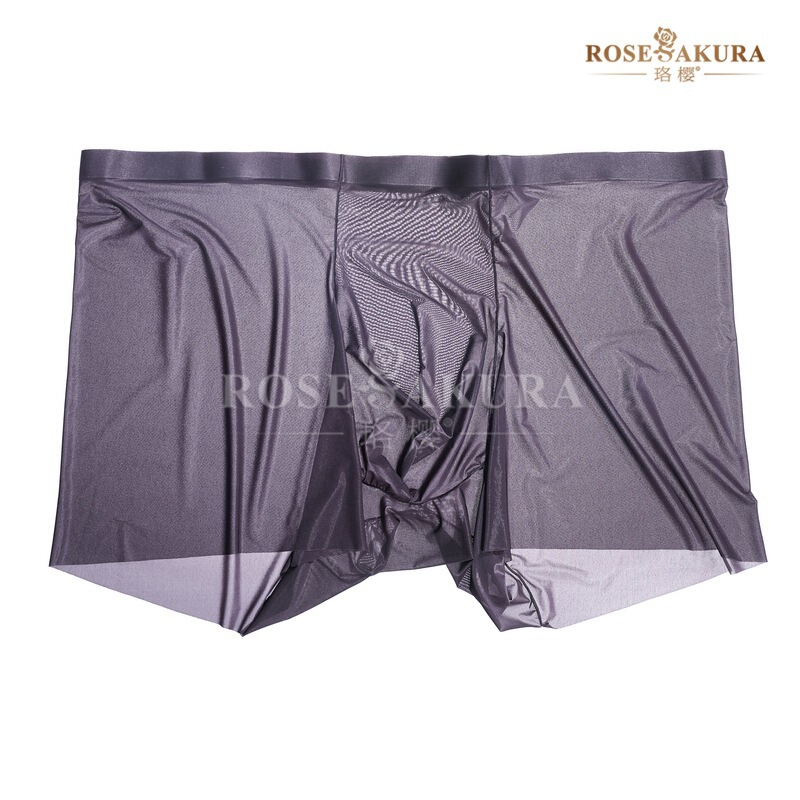 Luoying 8522 Men's Ultra-thin Bare-feeling Boxer Underwear Bright Silky Smooth Traceless Thin Transparent Sexy Briefs Luoying 8522 Men's Ultra-thin Bare-feeling Boxer Underwear Bright Silky Smooth Traceless Thin Transparent Sexy Briefs