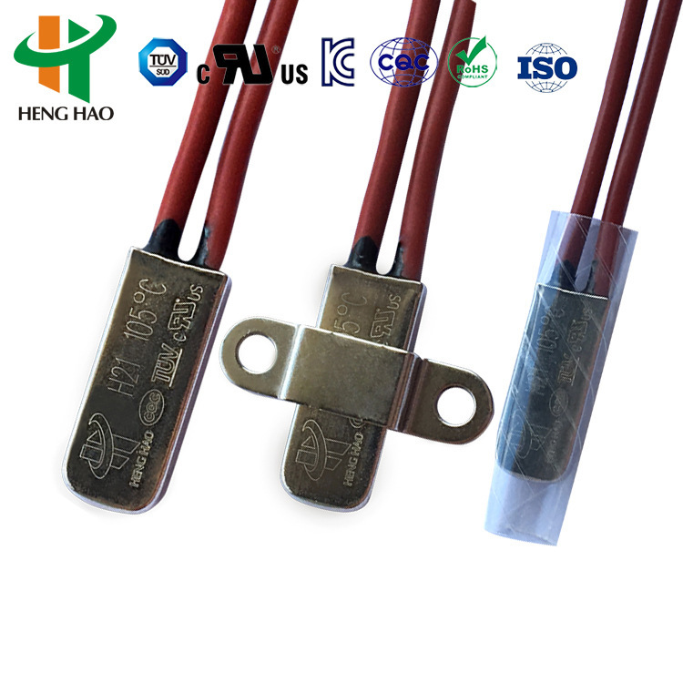 Factory Wholesale Bw9700 Temperature Control Switch Bw-A1D 250V5A10A16A Iron Shell Temperature Overheat Protector