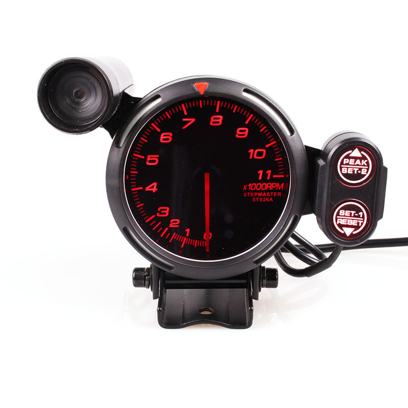 Cross-Border Hot-Selling Car Modification Instrument 3.75inch Defi Large Tachometer 80mm Multi-Color Tachometer