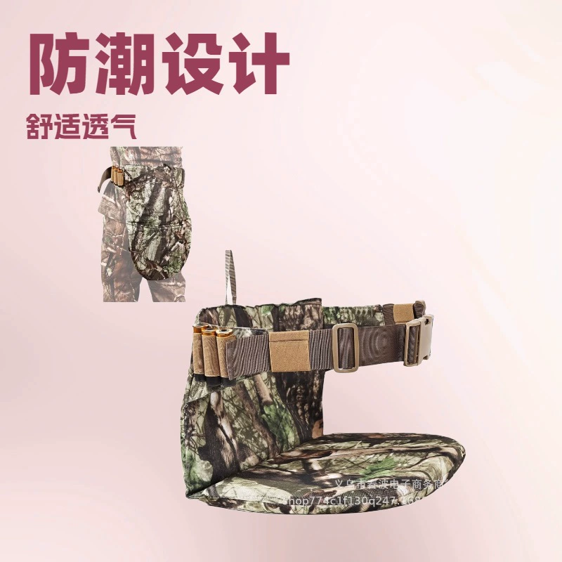 Охотничья подушка, складной стул для охоты, износостойкая подушка для отдыха на охоте, самоходное охотничье сиденье, камуфляжный уличный ремень