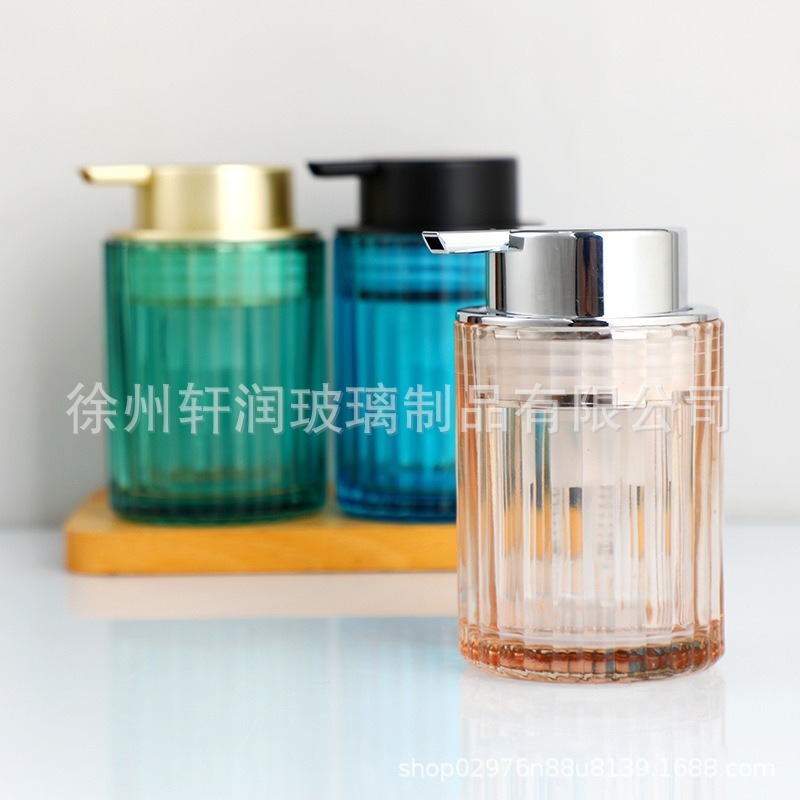 洗手液瓶子轻奢按压洗面奶洗发水沐浴露洗洁精慕斯起发泡器分装瓶|undefined