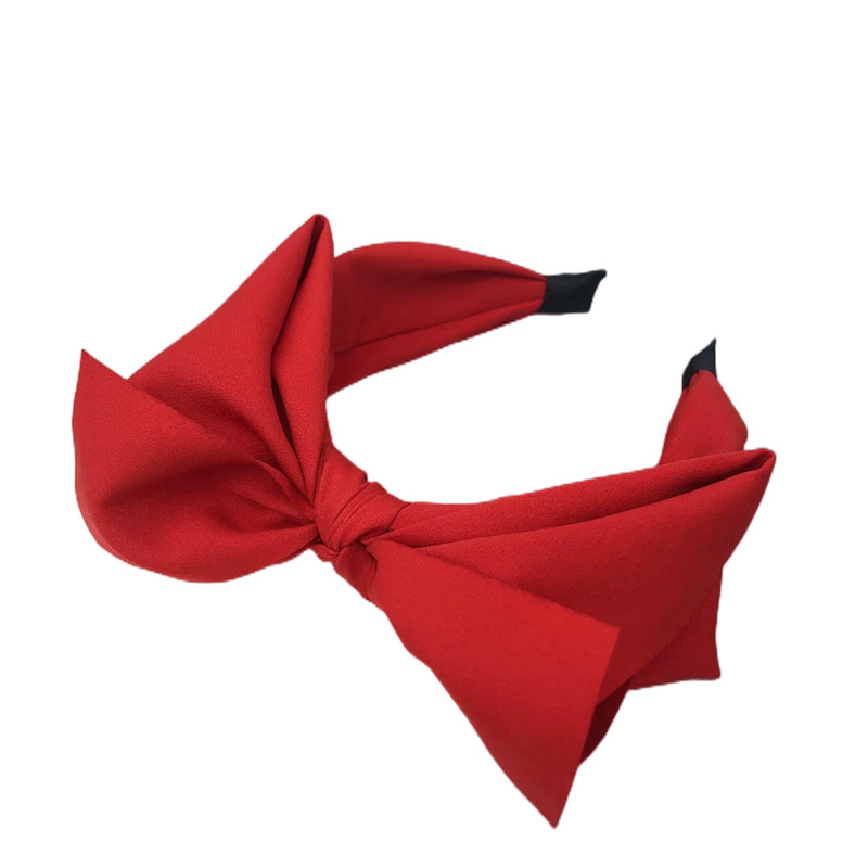 Venta al por mayor de fábrica 2022 diadema de arco caliente transfronterizo europeo y americano diadema de temperamento de horquilla de moda de estilo coreano de ala ancha para mujer