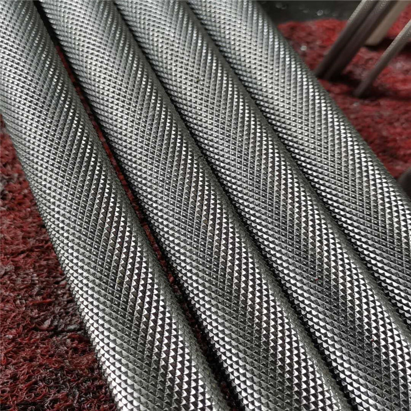 303/304不锈钢棒/滚花/网纹/直纹棒厂家销售实心棒光亮圆柱圆棒