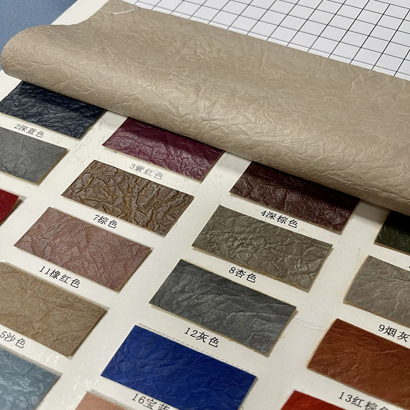 Имитация воды Бумага Складная винтажная морщинистая кожа 1,2 мм сумка Подарочная коробка украшение искусственная кожа ПВХ