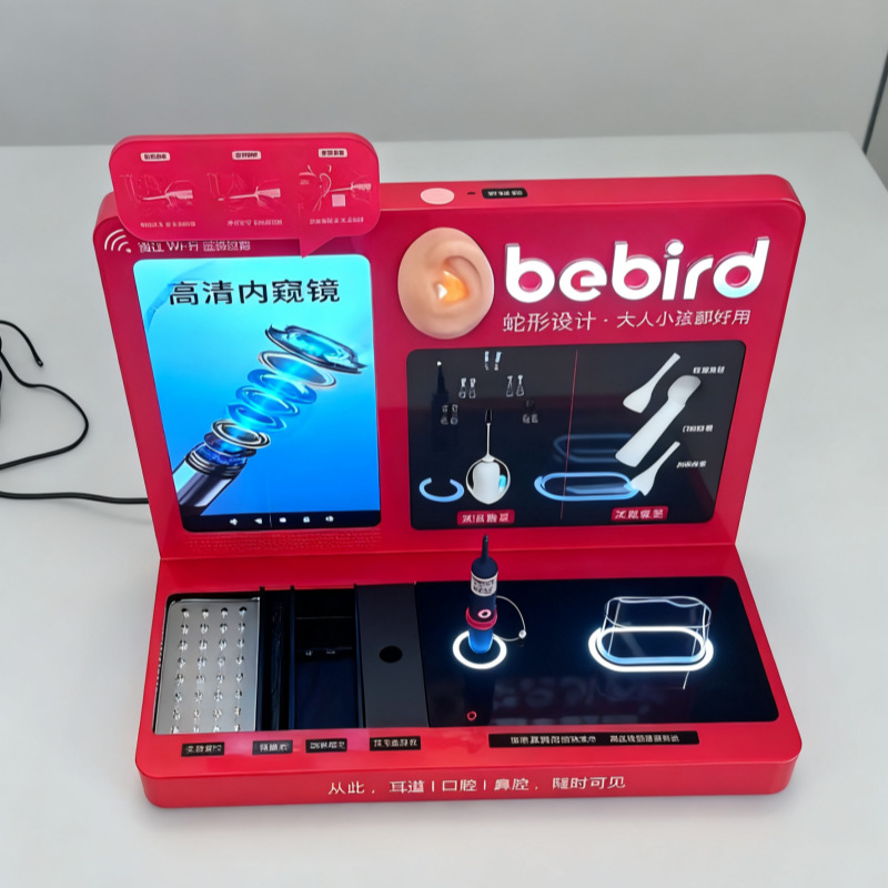 亚克力ai眼镜视频播放器展示架 亚克力电子消费产品LED展示陈列架