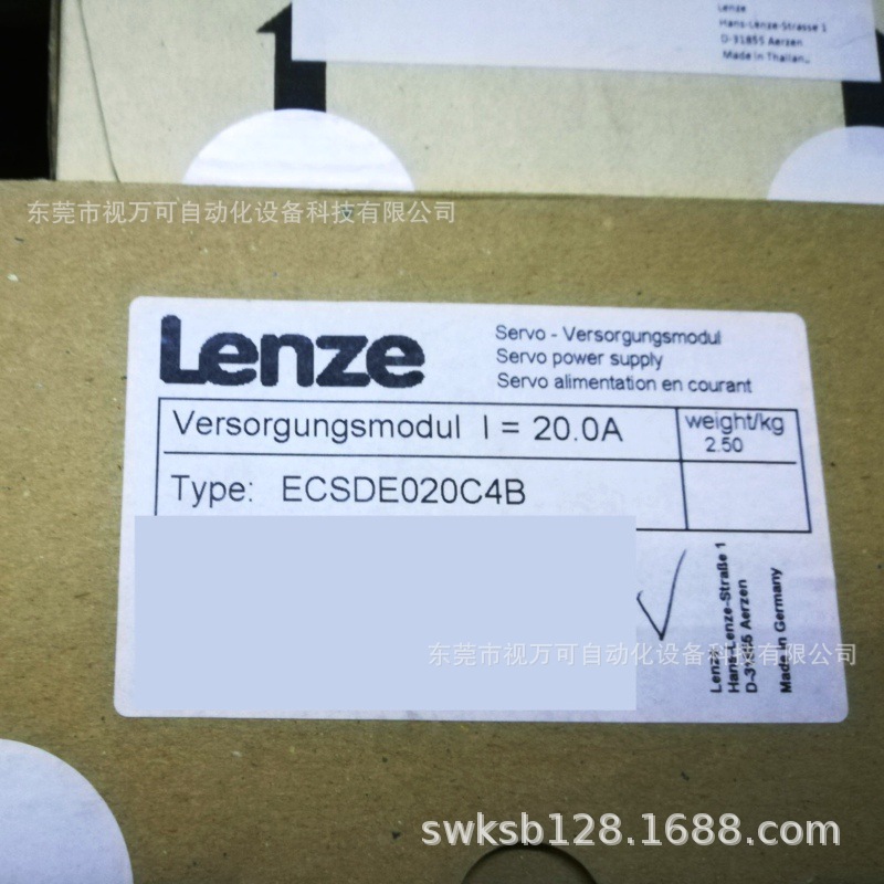 伦茨全新伺服控制器ECSDE020C4B现货实物拍摄型号齐全有库存议价
