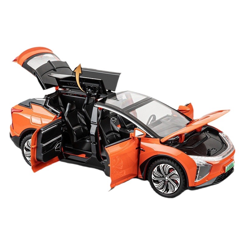 Jiaye modelo de coche de aleación 1 a 22 DE ALTA X Nueva Energía Tire hacia atrás el sonido del tranvía y la luz del coche de juguete modelo de colección de decoración