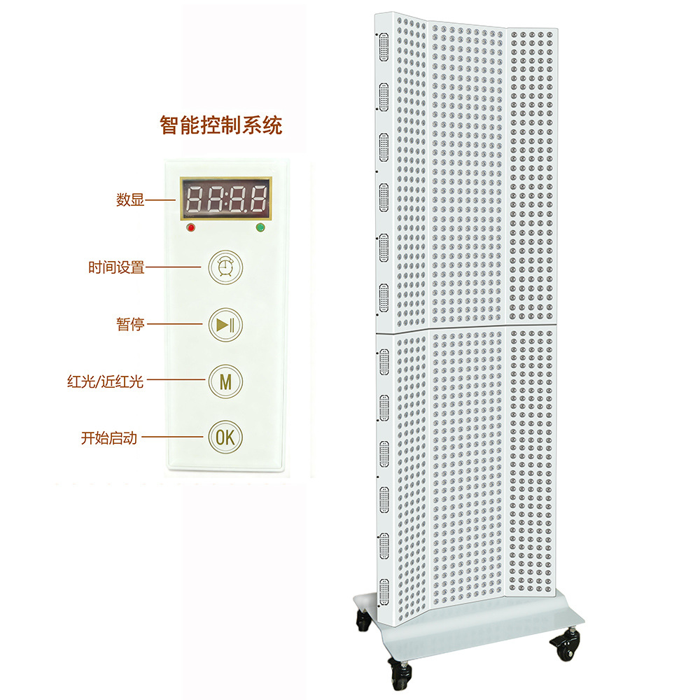 Panel de terapia de luz roja LED transfronterizo de alta potencia 600W-6000W, fuente de terapia de luz roja, fábrica OEM en stock