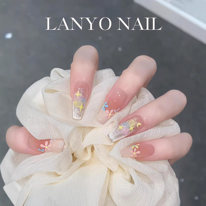 Oil Painting Flower Wear Armor Short Flower Cat's Eye Prefabricated Armor Cartoon Crayon Small New Fake Nail 30 Pieces Code Oil Painting Flower Wear Armor Short Flower Cat's Eye Prefabricated Armor Cartoon Crayon Small New Fake Nail 30 Pieces Code