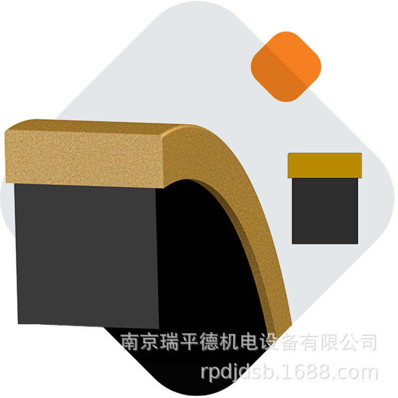 【英国制造】Hallite PCA 双作用活塞密封 适合各种液压和气动往