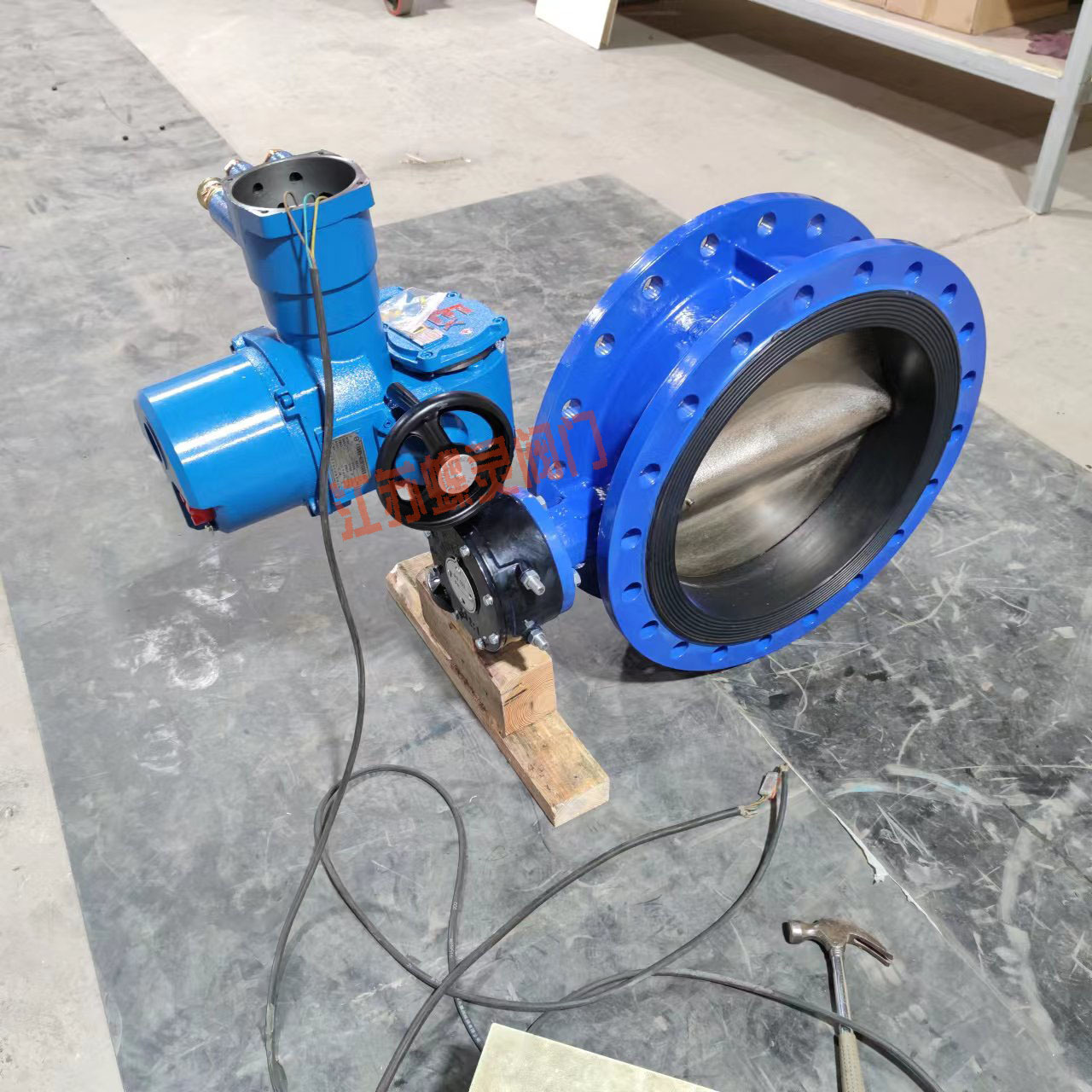 WSD94F-16C矿用瓦斯电动蝶阀DN500