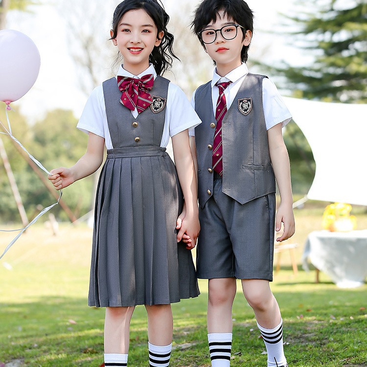 六一中小學生合唱團表演服兒童詩歌朗誦大合唱演出服幼兒園畢業照