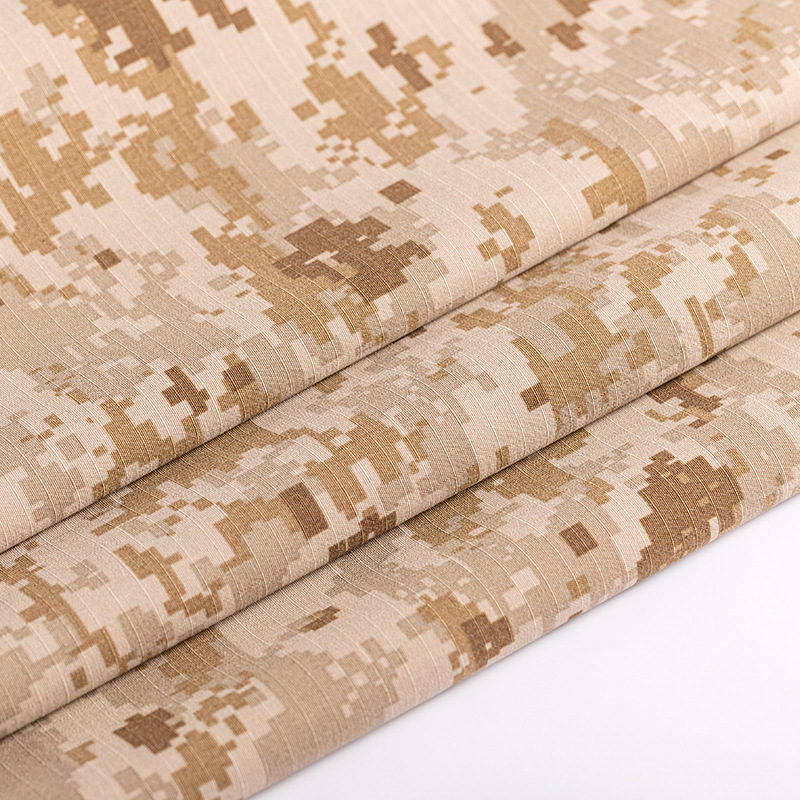 In stock cotton nylon woven blended waterproof anti-infrared AOR1 digital camouflage fabric factory in stock wholesale