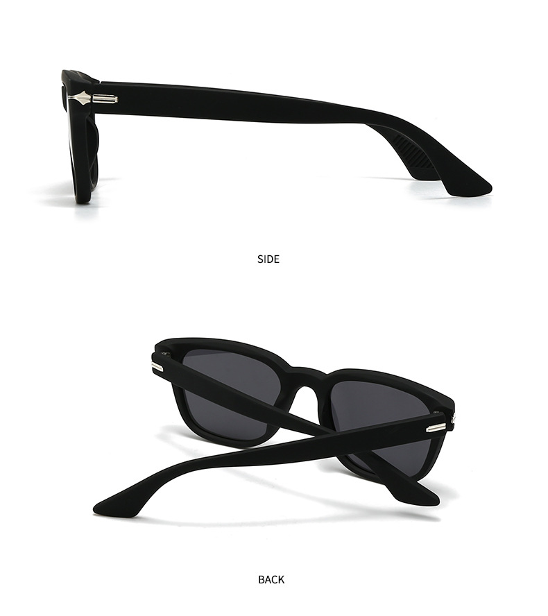 Square Polarised Sunglasses For Men And Women Large Frame Style_voghion.com