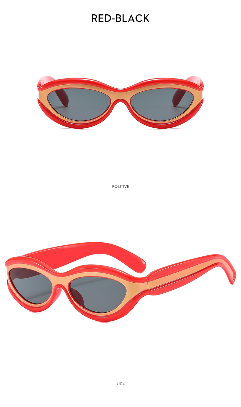 45g Weight Full Frame Glasses Structure Sunglasses Classification PC, UV400 Protection Lens Material Oval Frame Glasses Style Outdoor, Travel Occasion Solid Color, Leopard Pattern Unisex Gender Streetwear Style Streetwear Solid Color Leopard PC UV400 Protection Oval Frame Full Frame Men's Sunglasses 9