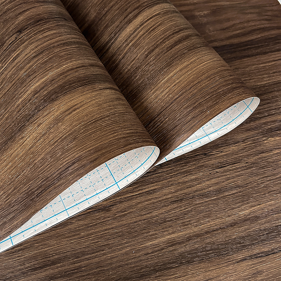 Rotbraune Holzoptik Klebefolie Für Wandgestaltung Und Möbel_voghion.com