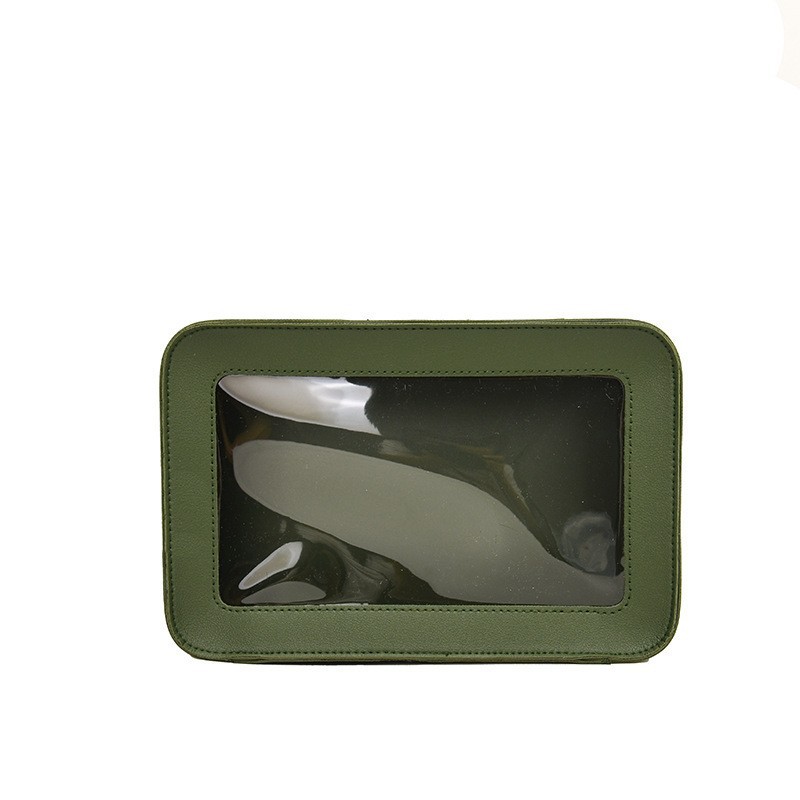 직사각형 단면 녹색