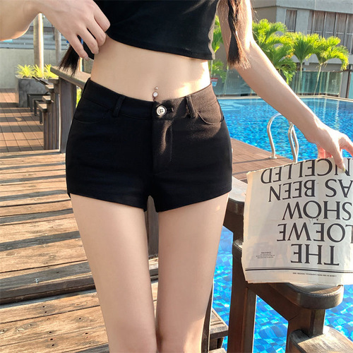 All items in the store are 【Lightning Warehouse Bestsellers】: Women's Summer Hot Pants, Slimming, Versatile, Fitted, Low-Waist A-Word Style.