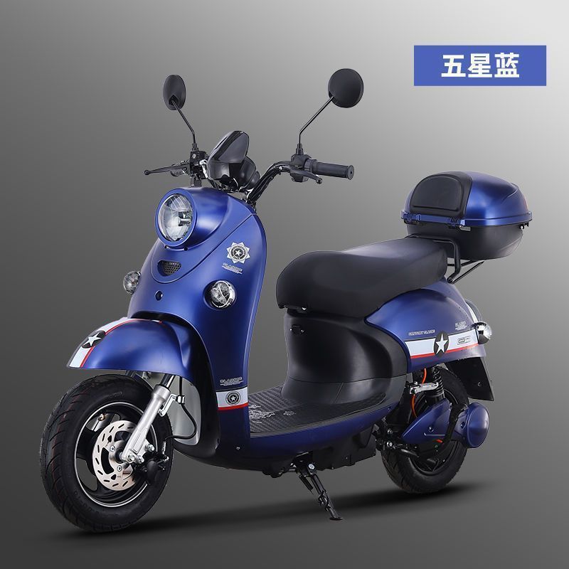 Nueva motocicleta eléctrica 72 tortuga rey transporte batería coche 60 dibujos animados coche eléctrico