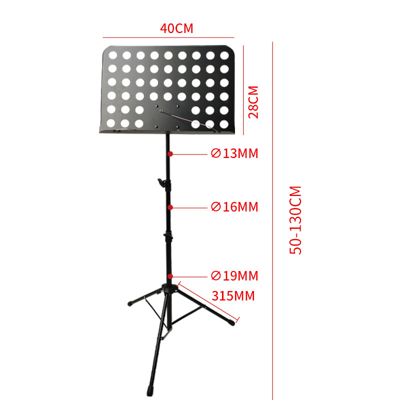 Spectrum Music Stand Guitar Accessories Music Stand Folding Music Stand Portable Music Stand Violin Concert Music Stand