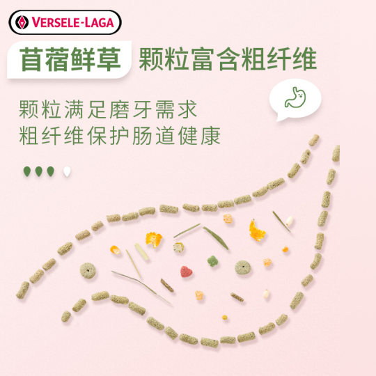 New Pet Belgian Vessel Ear-Dropping Rabbit Rabbit Food Rabbit Feed Young Rabbit Adult Rabbit Food Rabbit Stacked Food 700g