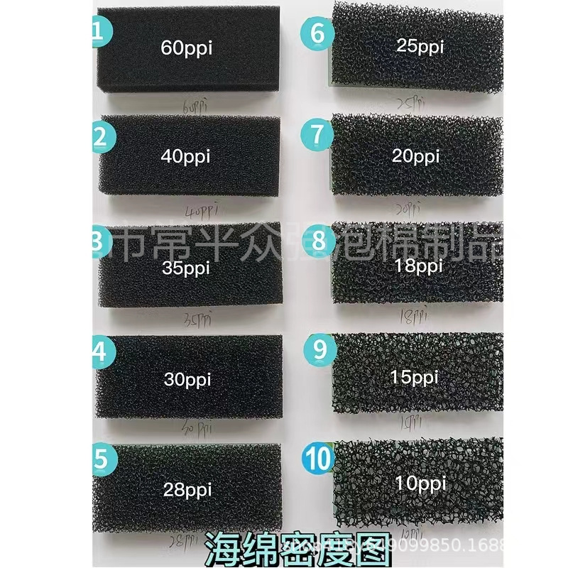 环保过滤棉空压机风机机箱机柜变频器排风扇防尘棉聚氨酯过滤棉网