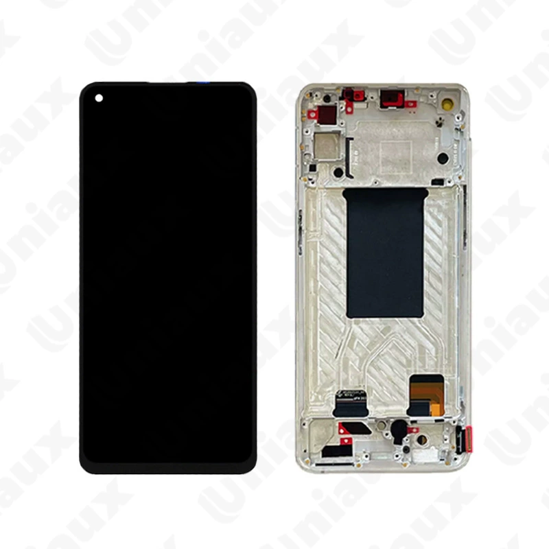 Подходит для Xiaomi 10 Lite 5G — сборка экрана, оригинальный ЖК-дисплей, внутренний и наружный интегрированный экран