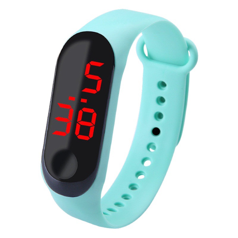 [M3] botón de fábrica en el punto condujo pulsera relojes deportivos para niños y niñas estudiantes nuevos relojes de regalo