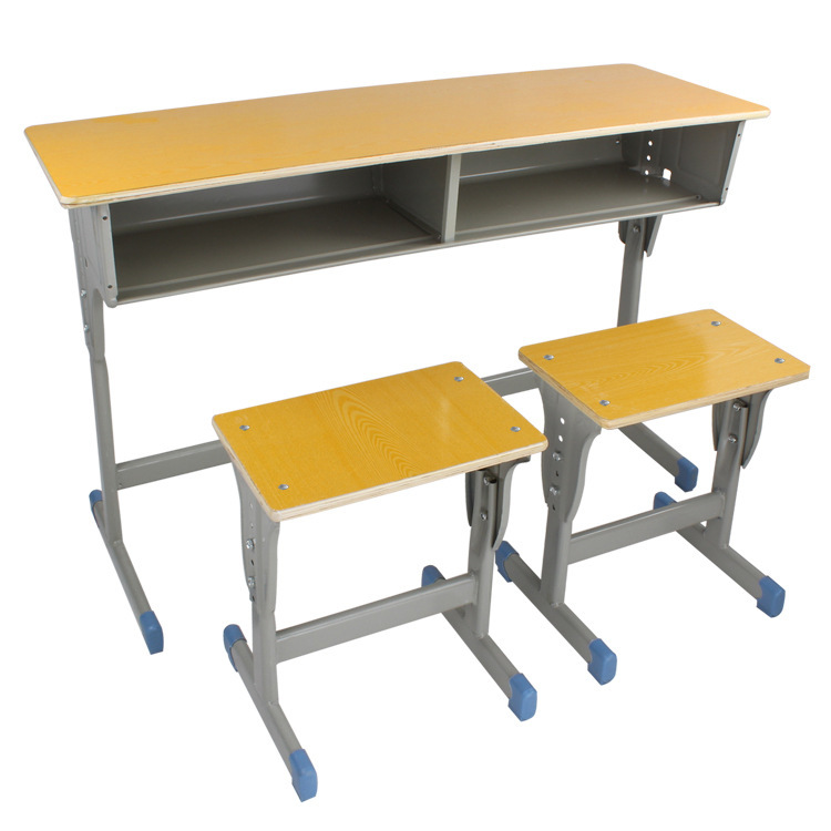 Adjustable Desks for Primary and Secondary School Students, Double Desks and Chairs for Training and Tutoring Classes, Home Desks, Children's Study Tables