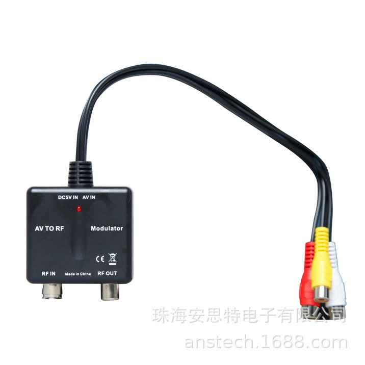 M03 AV TO RF Modulator CH3 Одноканальный модулятор Plug & Play NTSC Американский рынок