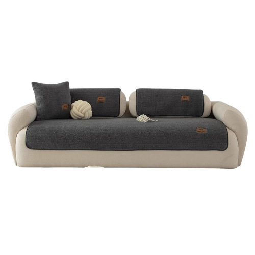  Autumn/Winter New Arrival Thickened All-Season Universal Anti-Slip Sofa Cushion Cover in Fleece Fabric