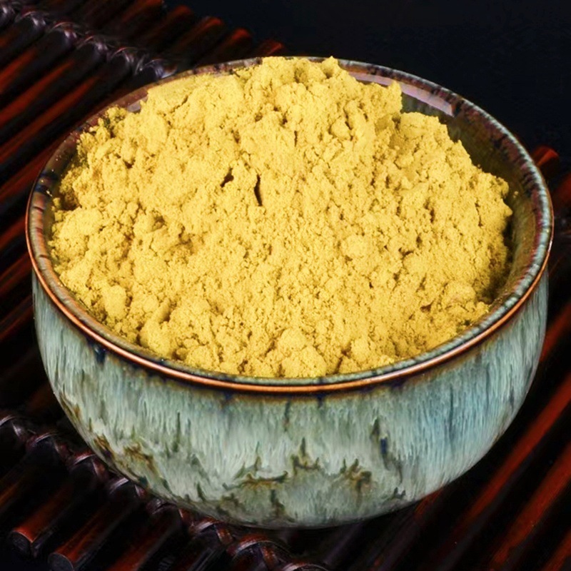 Pu Huang Powder (Typha angustifolia) — Dried Cattail Pollen Food Herb, 500g preparation