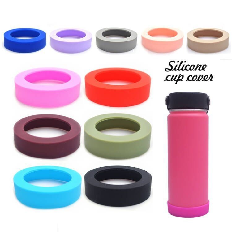 cubierta de copa de aislamiento térmico cubierta protectora de silicona cubierta de copa base de silicona junta antidesgaste de copa de aislamiento térmico base de copa