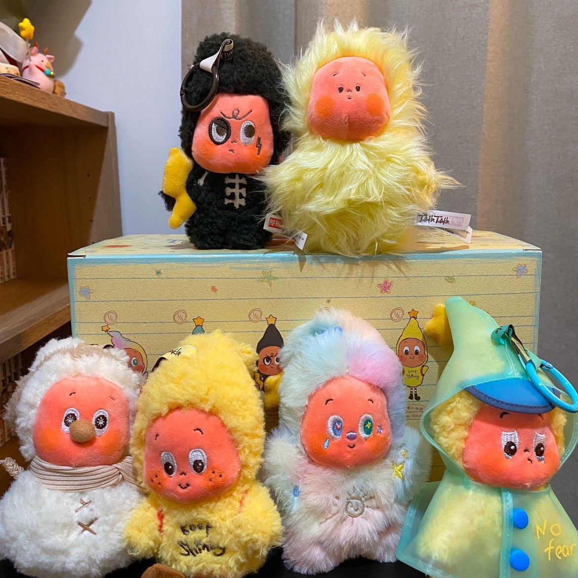 玩具爆款网红星星人三代好梦气象局系列盲盒星星人毛绒礼物挂件