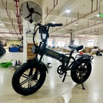折叠电动车双驱电动自行车新款R7双电机20寸欧盟胖胎EBIKE工厂货