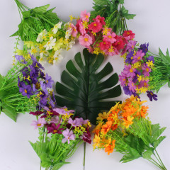 28頭跳蘭菊小雛菊仿真花把束小清新田園風居家裝飾花假花絹花擺件