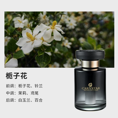 Car Fragrance Perfume, High-End: Car Perfume Aromatherapy - gradient-black-gardenia