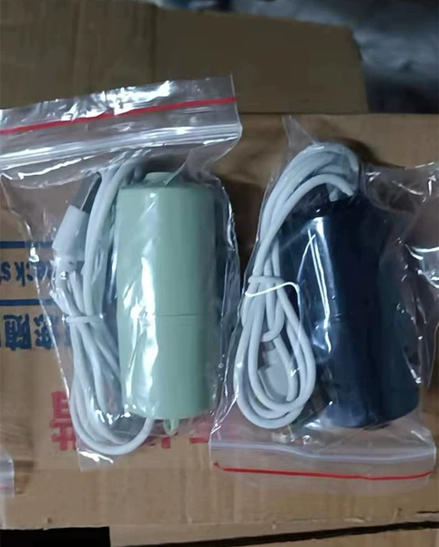 Single -hole green USB air pump