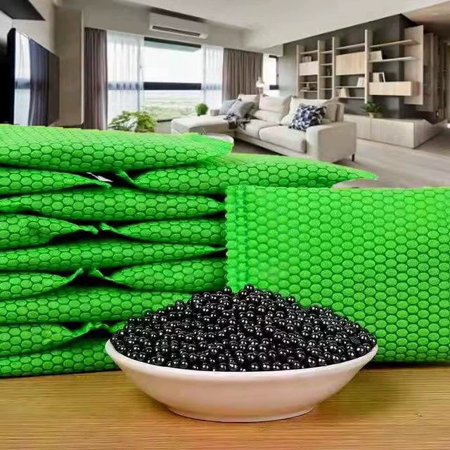 Мешочки с бамбуковым углем для удаления формальдегида, для домашнего использования при ремонте новой квартиры, устранения запахов, осушения, предотвращения влажности, дезодорации гардероба и мебели, экологически чистые.