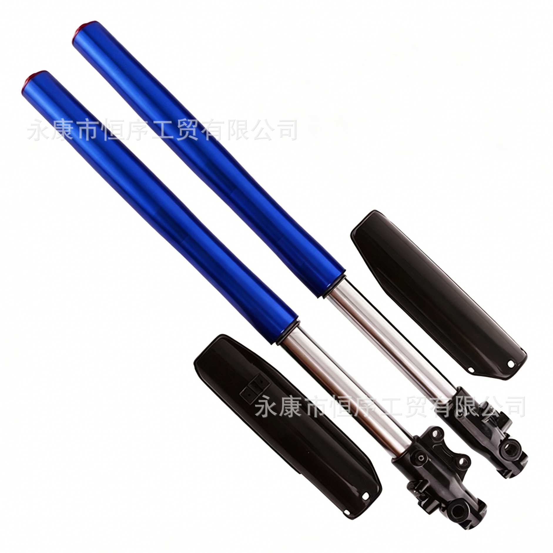 Apollo Off-Road Motorcycle Front Shock Absorber Crf Small and Medium-Sized High-Speed Racing Bbr Hydraulic Inverted 710mm Klx Shock Absorber