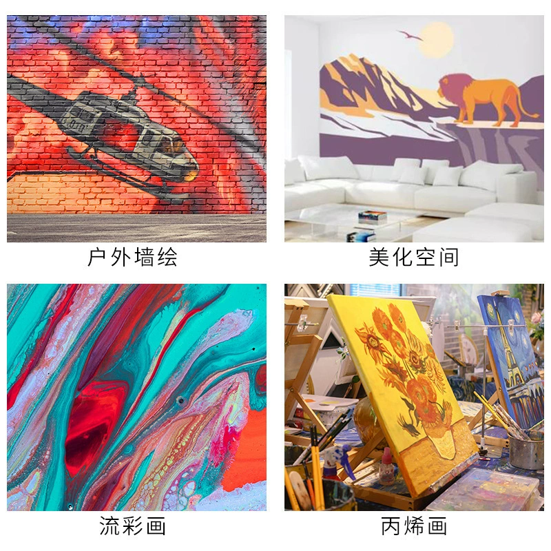 中盛画材 Pigment acrylic, capacious set, doll, wholesale