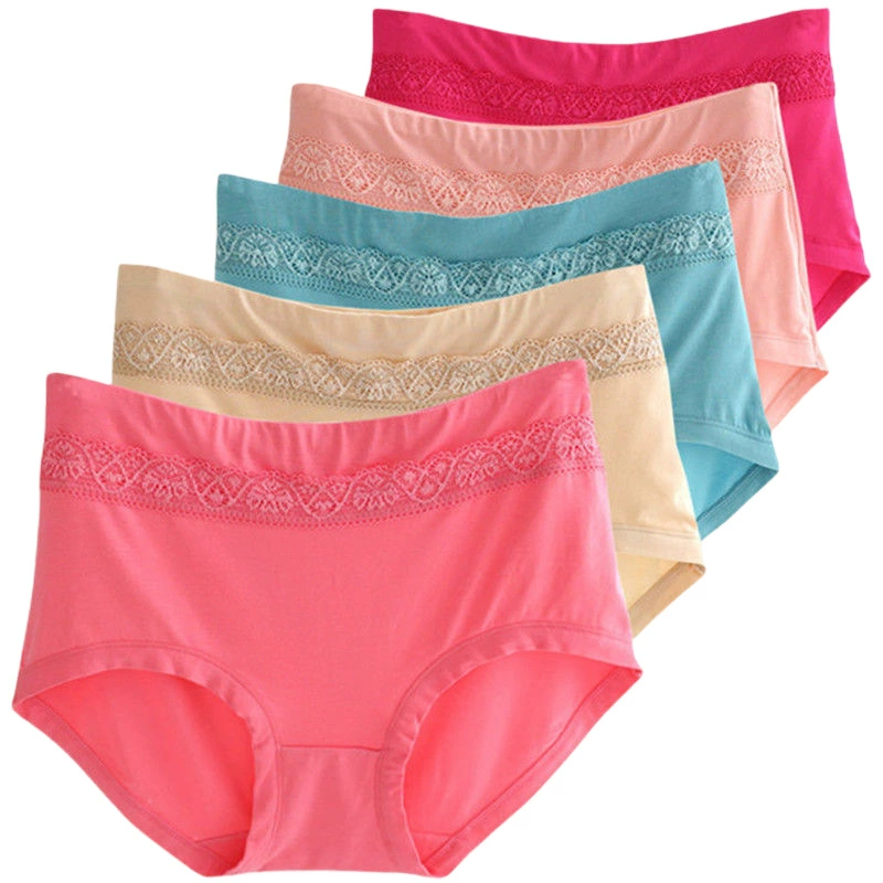 [Clear up at a loss] 5 packs of lace mid-waist women's underwear girls' underwear [good goods preferred]